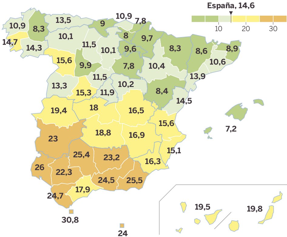 Omhoog gaan Diakritisch Volwassen EricLostie on Twitter: "Para que luego se burlen de los murcianos. Mapa con  la media del tamaño de pene por provincias en España.  https://t.co/Zt9DEQvcpV" / Twitter