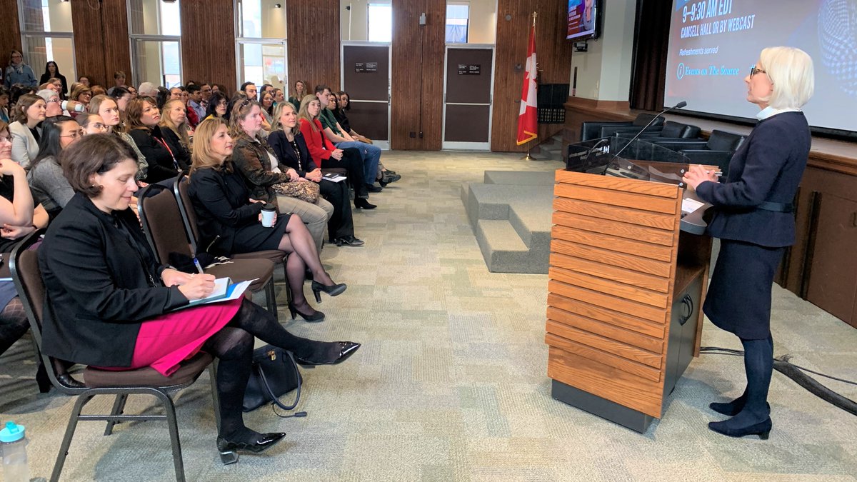 Christyne_T's tweet photo. Thank you Ambassador Sparwasser of @GermanyInCanada, for sharing how Germany is reducing the gender gap ♀️ #IWD2020 #BecauseOfYou 🇨🇦🇩🇪 Merci à l’Ambassadrice Sparwasser de @GermanyInCanada, pour partager comment l’Allemagne réduit l’écart entre les sexes ♀️ #JDF2020 #GrâceàVous https://t.co/k5kWjBaWfi