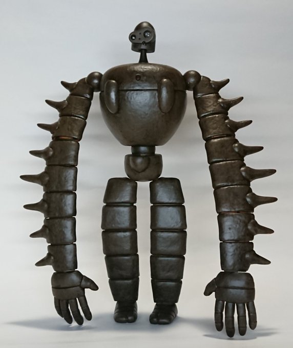 人気デザイナー ファインモールド Fg4 天空の城ラピュタ ロボット兵 戦闘ver プラモデル Y7840