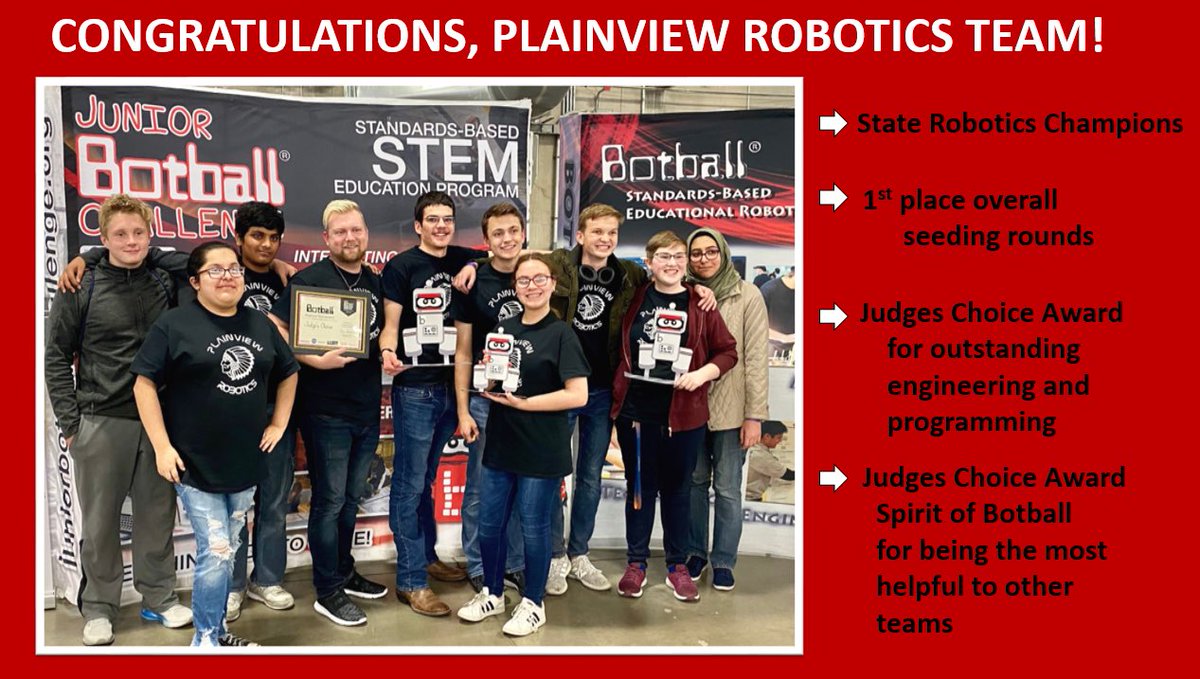 Congratulations to our Robotics team!🏆🥇🥳