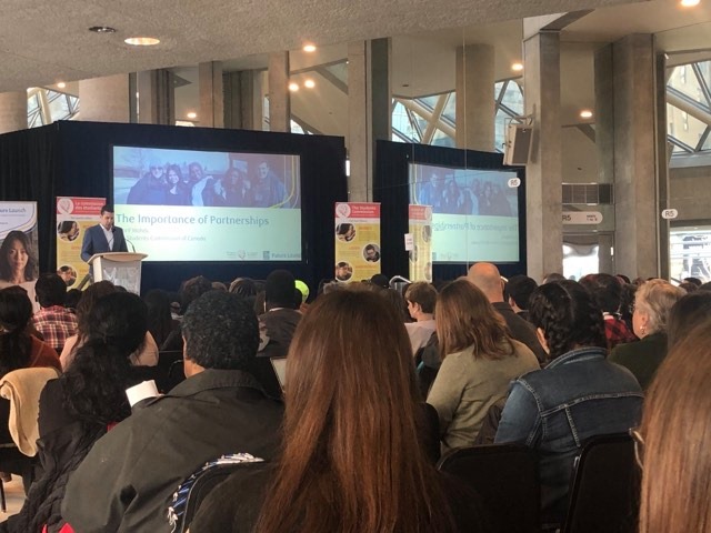 .@COMPASS_UW is excited to be at the #CanadaWeWant Showcase today! Connect with Project Manager, @AlleButler. @StdntsCmmssn