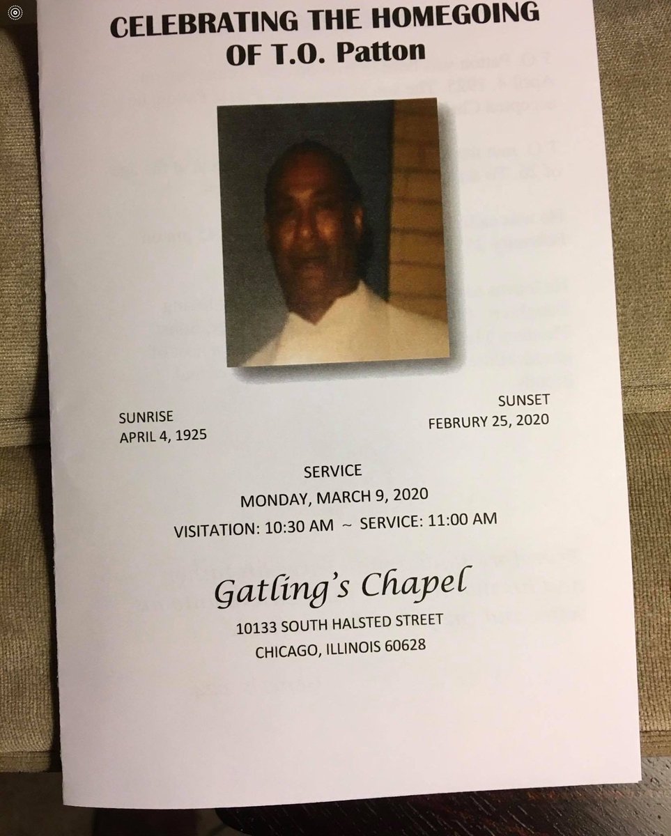 GeeSlab's tweet photo. You had a Great run big dawg...Southside Legend, Chitown Boss. 
The family in Good hands. I love ya, it’s never goodbye just see you later. 
#LONGLIVETO https://t.co/Oik8OlnOK1