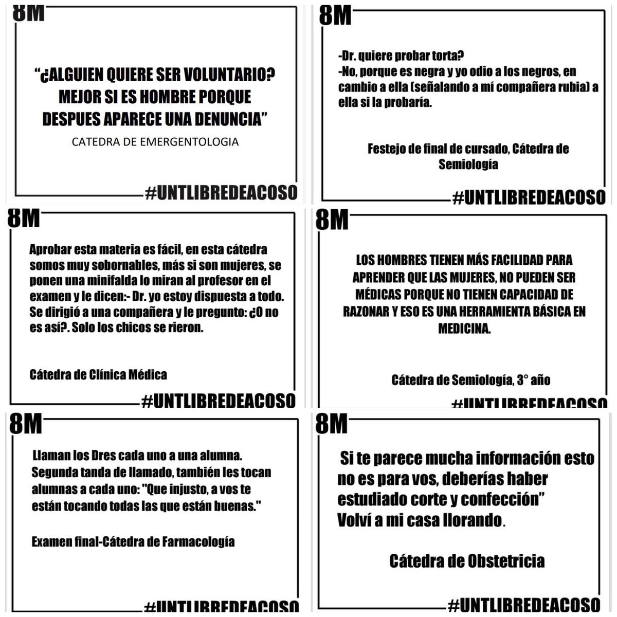 femimedunt's tweet photo. #UNTLIBREDEACOSO https://t.co/PoupHBAmvL