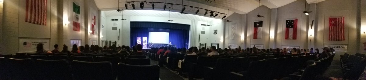 GoliadHS's tweet photo. GHS students listening to Sean warn about the dangers of riding with a drunk driver. #WhenSeanSpeaks https://t.co/ZfYIOqPOEE