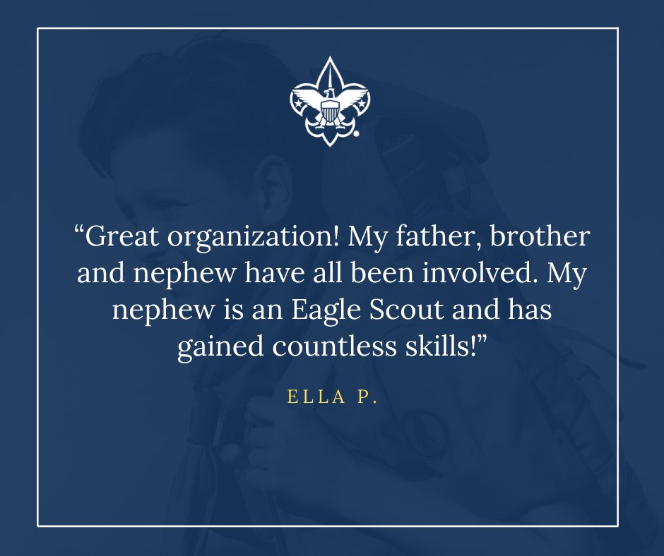 saltlakescouts's tweet photo. We love these kinds of stories, Ella. Scouting truly is a multi-generational undertaking. https://t.co/Qm0cNnZqKZ