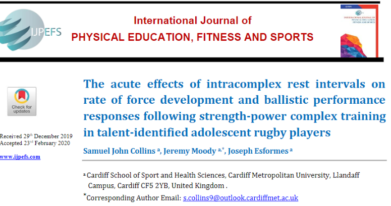 samcollinsrugby's tweet photo. Really pleased to share my first published work, with more in the pipeline. Feel free to read, take a look and download if it's of any interest to you #complextraining #power #potentiation #rugby #RFD #restintervals

https://t.co/gMTWnFrupQ https://t.co/fnoDEtEFS3