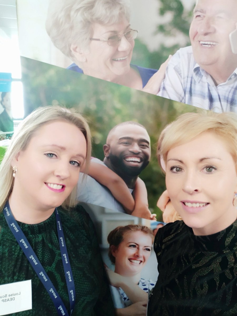 jobsireland's tweet photo. #JobsWeek2020 Louise Scully, Case Officer alongside Rachael Buckley, AP at the Cork Women Returns Event in Cork on Friday 6th March.#Cork https://t.co/BZzQGXd07F
