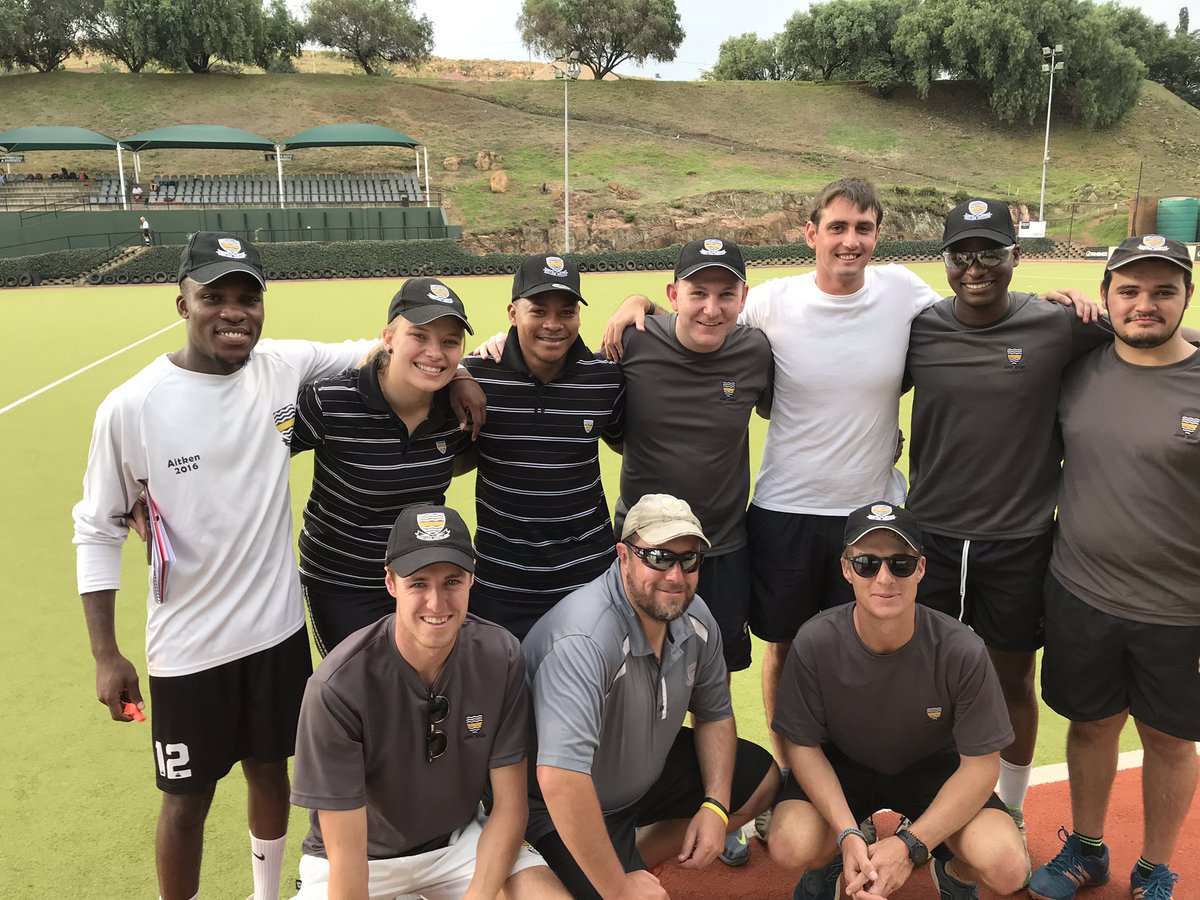 Under 14 staff out in force!