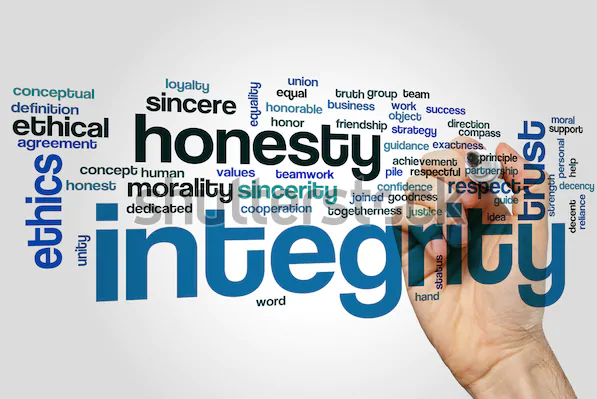AsureRecruit's tweet photo. Integrity - doing the right thing all the time, even when it may not work to your own advantage. 

#integrity #corevalue #doingtherightthing https://t.co/tS4nluJDjk