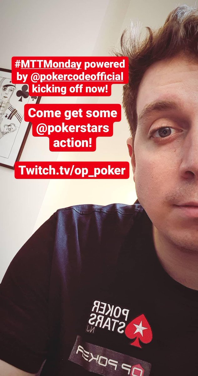NickWalshTV's tweet photo. #MTTMonday powered by @_pokercode going live now! https://t.co/btOATSva5L #Poker #Stream #MTT https://t.co/TKNU4SLSDj