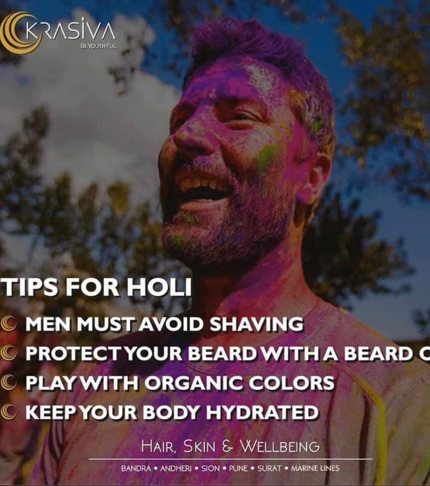 krasivacare's tweet photo. Wishing You All A Cery Colourful &amp; Joyous #Holi 

Here Are Some Tips To Make Your Holi More Brighter Without Damaging Your Precious Skin &amp; Hair 😘

Have A Good One 🎉 https://t.co/gPgApBU0ki