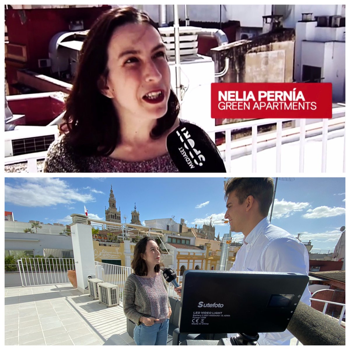 GREENAPARTNET's tweet image. Green Apartments en los medios!

La semana pasada tuvimos el placer de recibir a La Sexta y a Cuatro para algunas entrevistas que se emitirían en la televisión. 

RESERVAS⬇️⬇️⬇️⬇️⬇️⬇️⬇️⬇️
green-apartments.net