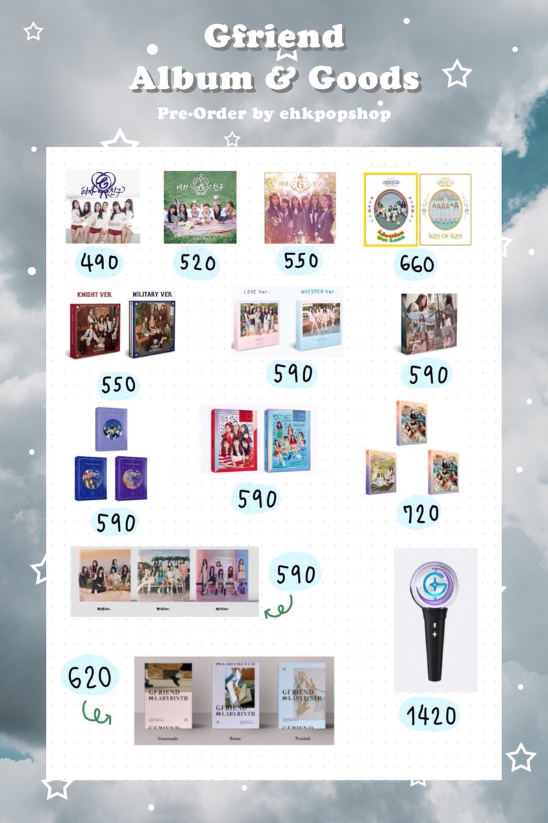 ehkpopshop's tweet photo. 𝖯𝗅𝗓 𝖱𝖳.♥
#Gfriend Album, Goods Pre-Order

✔️สั่งซื้อ,รายละเอียดเพิ่มเติมในฟอร์ม
✔️มีของแถม เข้าชาร์ต
✖️ปิดรอบ 1,15ของทุกเดือน
♡︎ สอบถามเพิ่มเติม DM 

#ตลาดนัดยอชิน #ตลาดนัดจีเฟรนด์ #ตลาดนัดบัดดี้ #จีเฟรนด์

https://t.co/n4x7lsse9c https://t.co/vBupdeXpxQ