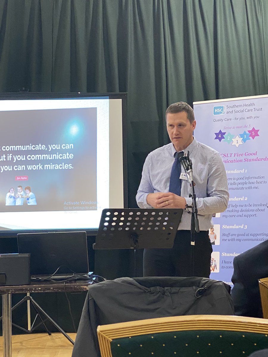 Assistant Director of Mental Health and Disability John McEntee says that today’s event has been “one of the most meaningful pieces of Quality Improvement he has seen in a while”. #StrivetoMeetthe5 #teamSHSCT