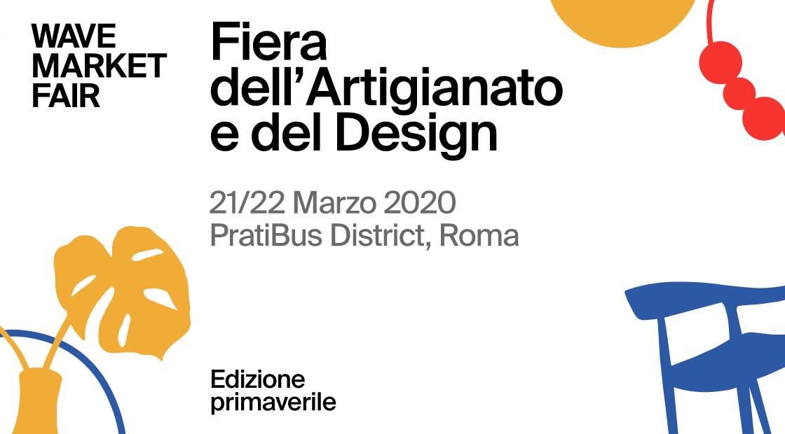 ClappitCom's tweet image. Wave Market Fair Edizione Primaverile 2020, Sabato 21 e Domenica 22 #marzo presso Prati Bus District #Roma! Acquista biglietti online e scopri i pacchetti famiglia! 
buff.ly/38DljzE