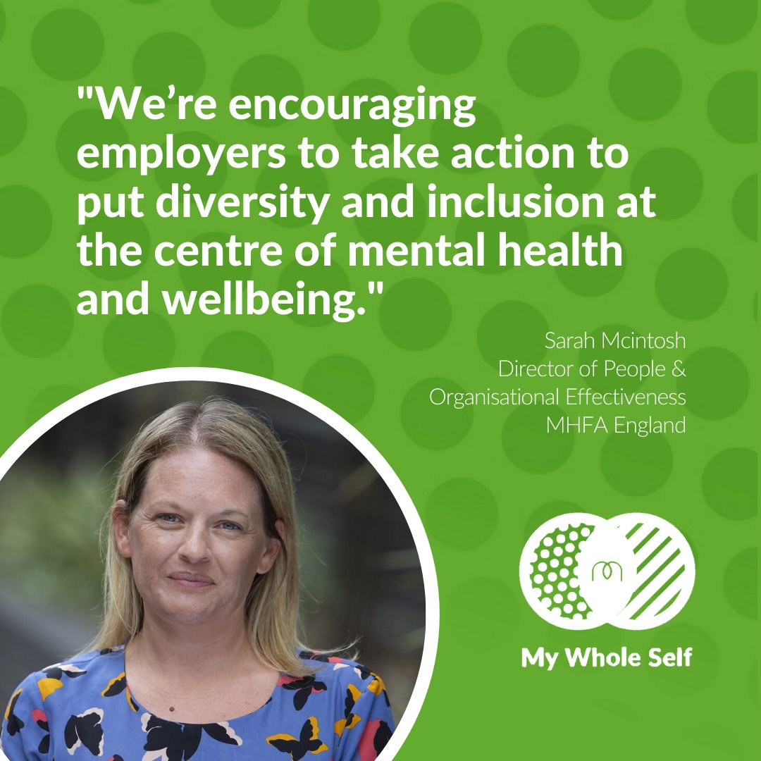 Not long now until #MyWholeSelf Day on 18 March, calling on organisations to empower employees to bring their whole self to work. It’s better for everyone’s mental wellbeing and better for business. Discover how your organisation can get involved here: mhfaengland.org/my-whole-self/