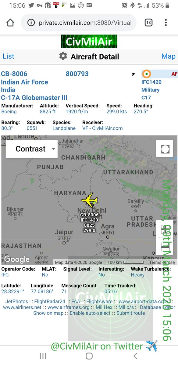 hindon air force contact no