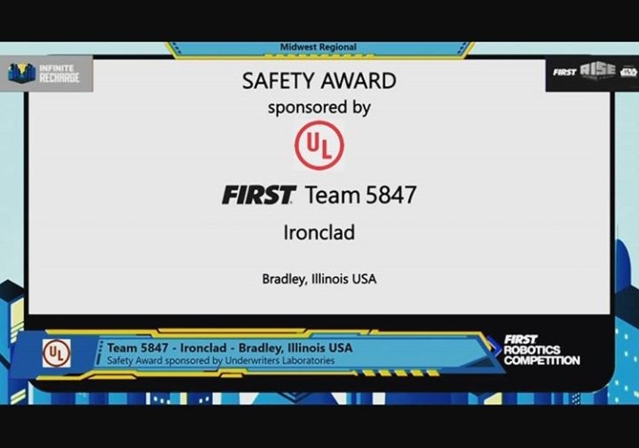 Ironclad5847's tweet photo. Giving the BIGGEST thank you to our safety sponsor, @NucorCorp! We're endlessly grateful for your continued support, and this would not have been possible without you. Now, onto Iowa! https://t.co/gLFBD1D8pX
