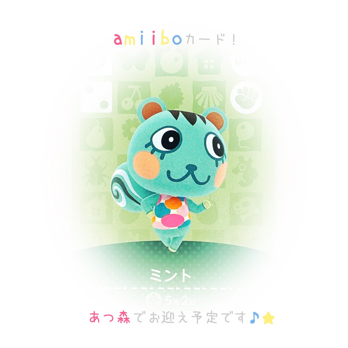 ニンダイにも登場していたミントちゃん🐿🌱 実はどうぶつの森で私が1番