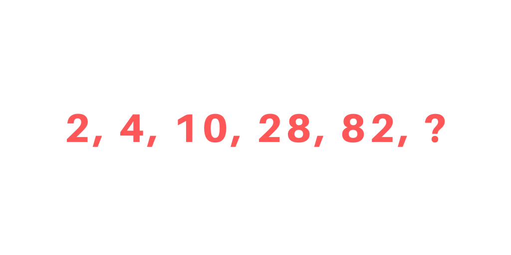 accpchest's tweet photo. Stephanie Levine is the 82nd @CHESTPrez. Solve this math puzzle and tell us what is the next number in this series: 2, 4, 10, 28, 82, ?
Submissions due 3/13 at 12 pm CT. https://t.co/dFEqIQnCXy #CHESTChallenge2020 #CHEST2020 https://t.co/znKGRPMBlo