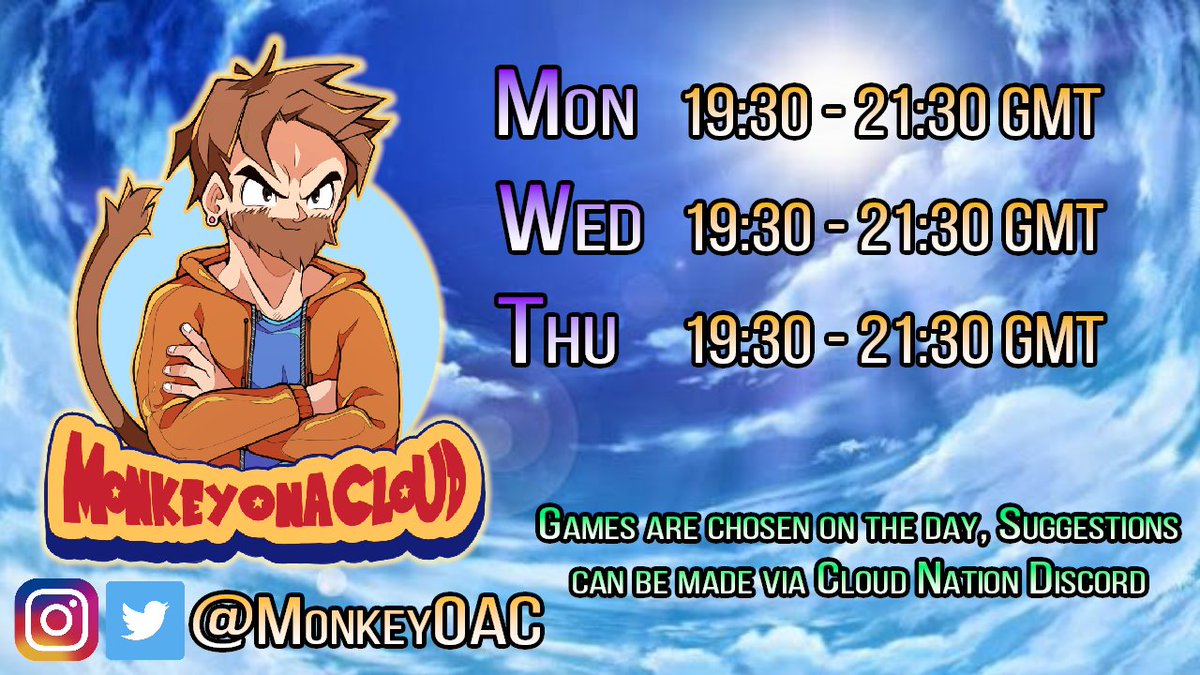 MonkeyOAC's tweet photo. Monkey Troop, moving forward I'll be taking a step back on how much I stream. 

I know it'll be painful, but this allows me to work on other projects that I REALLY want to do. 

#watchmixer #mixercommunity #mixerstreamersunite #monkeyoac https://t.co/whFyOBBQN5