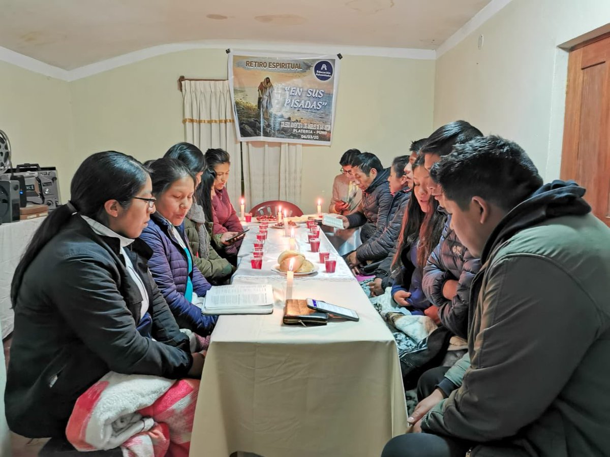 NeyraAntony's tweet photo. Docentes de la IEA "Los Ángeles" #DMSanAnton #RETIROESPITIRUAL, #EnTusPisadas que se llevó a cabo en #Platería, lugar que marcó la historia de la Iglesia Adventista. @JoelCasildo @Pr_RonaldAquije
@Pr_TonnyQuispe @josechasiempre
#AEAPuno
#MLT
#UPS https://t.co/Bhss9nawe2