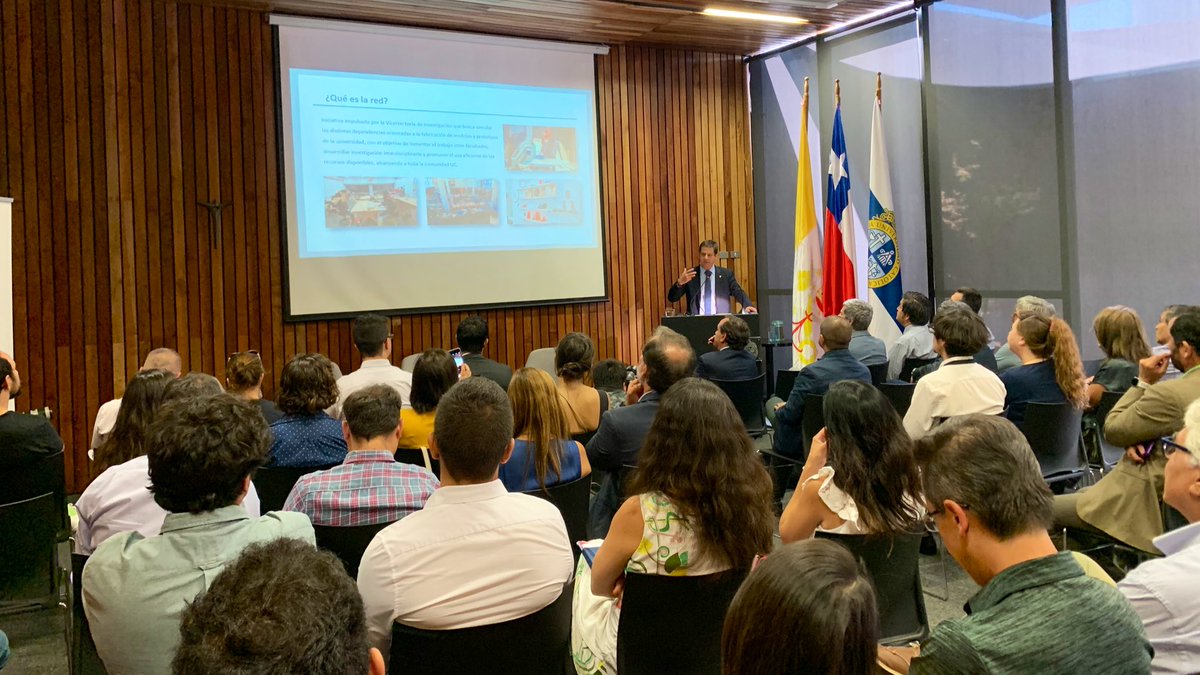 conradvonigel's tweet photo. Hoy inauguramos en el @CentroinnovaUC la Red de Laboratorios de Fabricación UC de la cual somos parte con nuestro #FabLabCentro. Gracias a la Vicerrectoría de Investigación, @FADEU_UC, @FAR_UC e @IngenieriaUC por impulsar esta iniciativa 👏🏼 https://t.co/D6c4bIkYNH