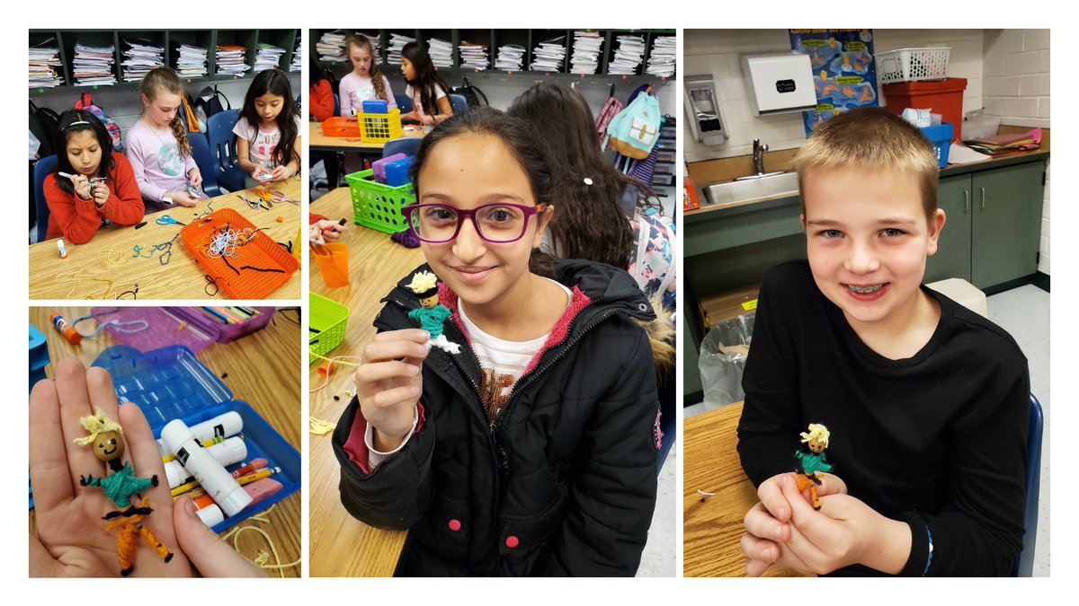 TylerTomcats's tweet photo. This month Tyler's Spanish Club made Guatemalan Worry Dolls. According to the legend, Guatemalan children tell their worries to the Worry Dolls and place them under their pillow at night and then the dolls take all their worries away. #TYESTomcats https://t.co/LKhj88pU3O