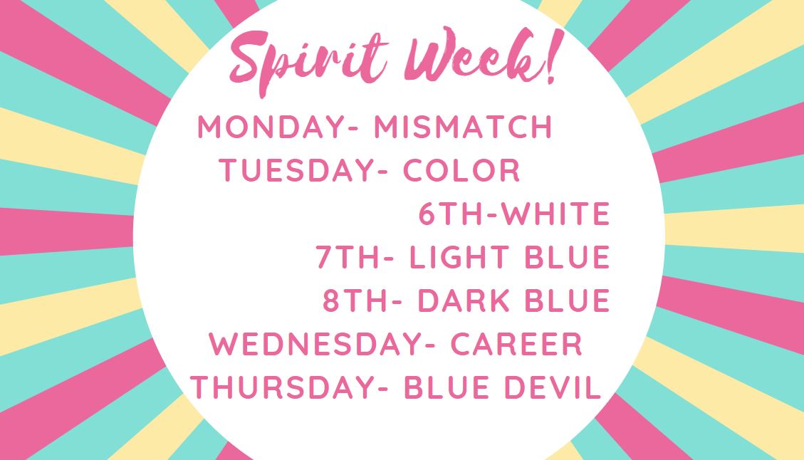 HadleyUSD259's tweet photo. This week is Spirit Week! #Hadleyrocks 🎉🎉🎉 https://t.co/s0YoRSrWrQ