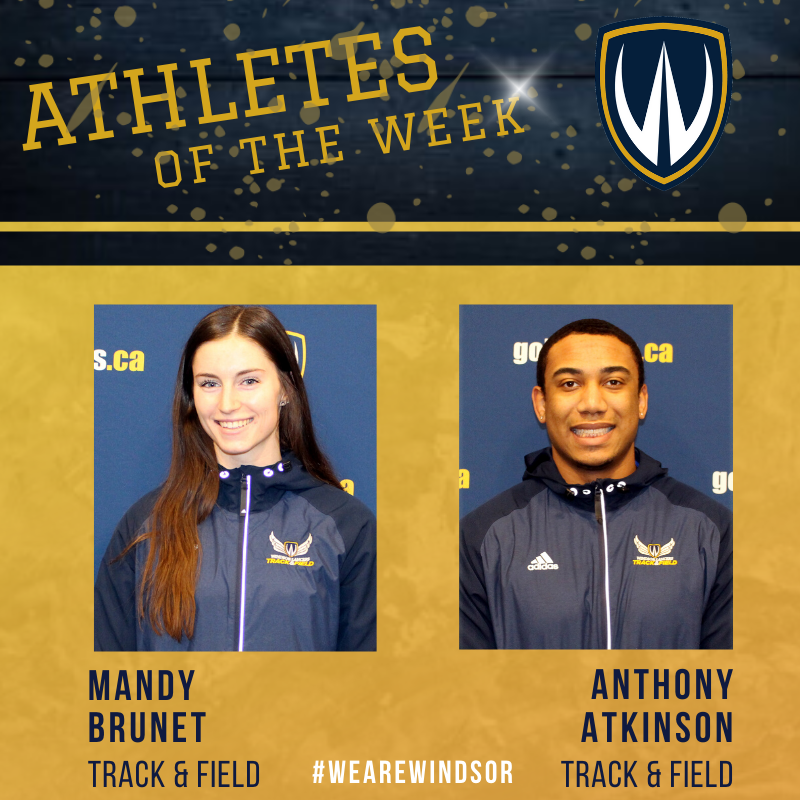 WindsorLancers's tweet photo. 🌟Congratulations to @UWinBookstore Athletes of the Week - @anthony_atkinso &amp; Mandy Brunet from @WindsorLancerTF!🌟

#aotw #LancerFamily #WeAreWindsor https://t.co/BGzxDj9cX6
