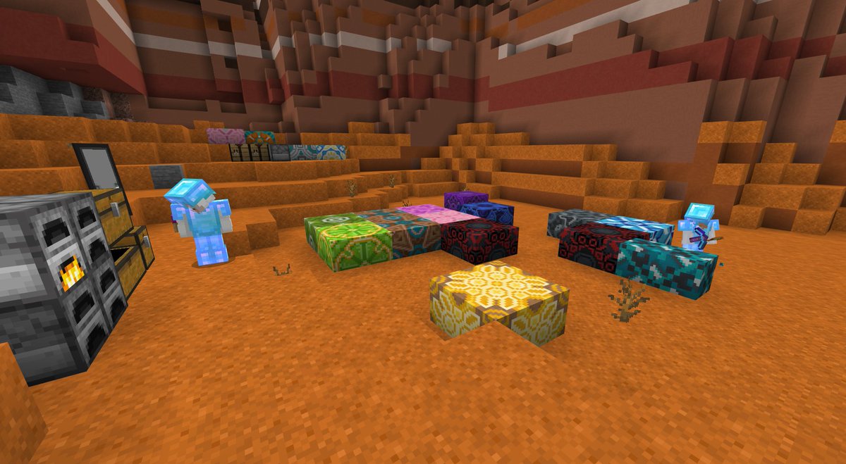 れいおう 水色のテラコッタはどう置くのが正解なんですか クリーパーの顔にしかみえないんですが