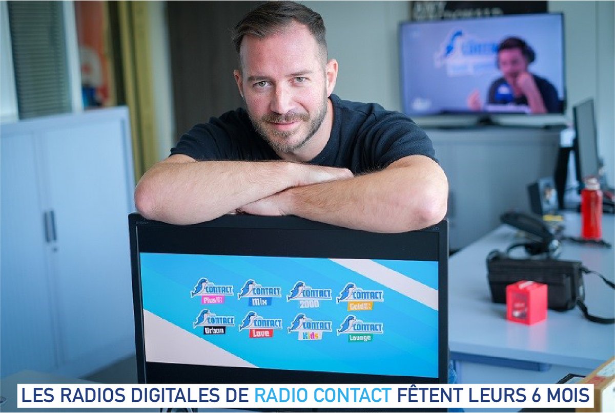 RTLBelgium (@rtlbelgium) on Twitter photo Les radios digitales de <a href="/RadioContact/">Radio Contact</a> fêtent leurs 6 mois🥳 elles connaissent un réel succès, de plus en plus de personnes se connectent chaque semaine !🤗
Si ce n'est pas encore fait, découvrez nos 8 radios digitales ici➡️radiocontact.be 🐬 Les radios digitales de <a href="/RadioContact/">Radio Contact</a> fêtent leurs 6 mois🥳 elles connaissent un réel succès, de plus en plus de personnes se connectent chaque semaine !🤗
Si ce n'est pas encore fait, découvrez nos 8 radios digitales ici➡️radiocontact.be 🐬