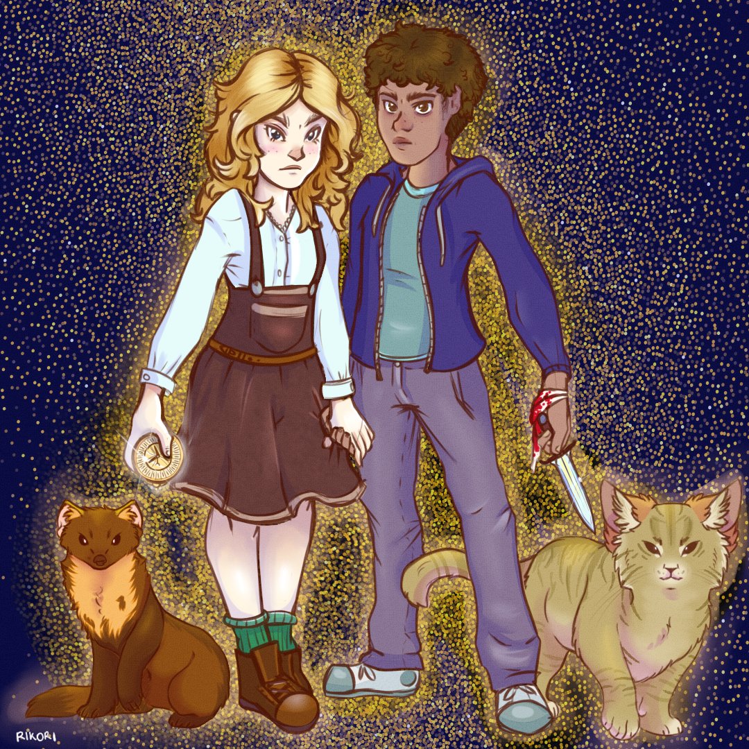 rawr_rikori's tweet photo. 𝕀ℕℂ𝕀ℙ𝕀𝕋𝔼 ℙ𝔸ℝ𝕍𝕌𝕃𝕀
*wipes tear* my little babies... off to destroy God...
#hisdarkmaterials #hdm #art #lyrabelacqua #lyrasilvertongue #thegoldencompass #thesubtleknife #willparry #daimons #myart #pinemarten #marten #wildcat https://t.co/DuSd4LbvGO