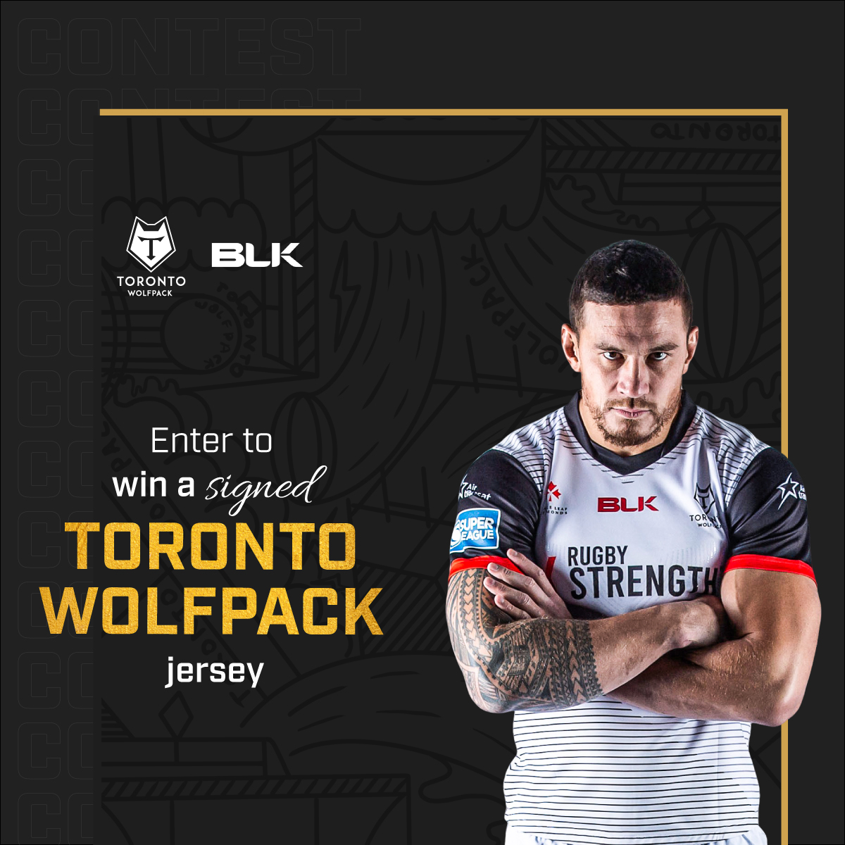 Want to win a signed <a href="/TOwolfpack/">Toronto Wolfpack</a> replica jersey? 🐺

Enter below and increase your chances of winning by sharing your entry with your friends!

Enter here 👉 bit.ly/2wa1h1c