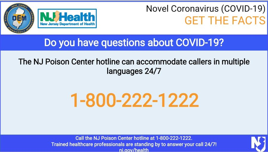 HunterdonDOH's tweet photo. Questions about COVID-19 call or visit https://t.co/UXCQbW7wQs https://t.co/NLoaUR6Hzh