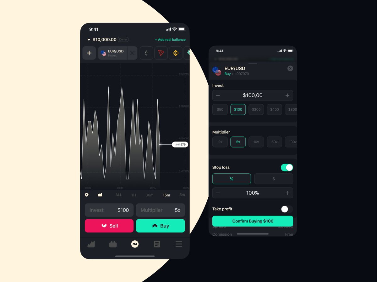 deviceuptech's tweet image. uptechteam: Check out our Online Investing Platform concept. 
Using it, you can check historical data and navigate between dates, track current prices for stocks around the world, also, buy and sell stocks whenever you want.
#UIUXDesigning #appdevelopmen…