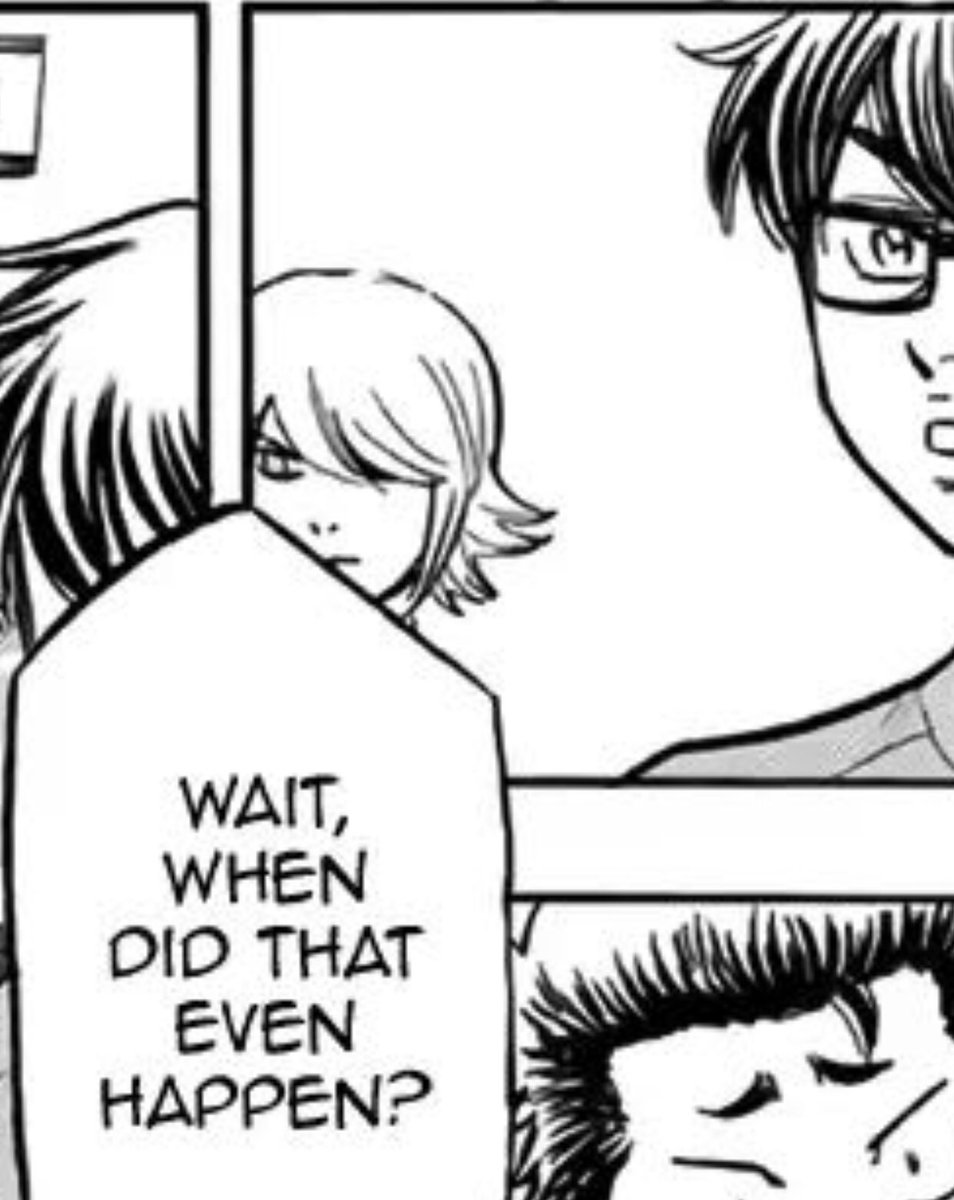 Look okumura just passing judgement towards sawamura’s friendship with amahisa