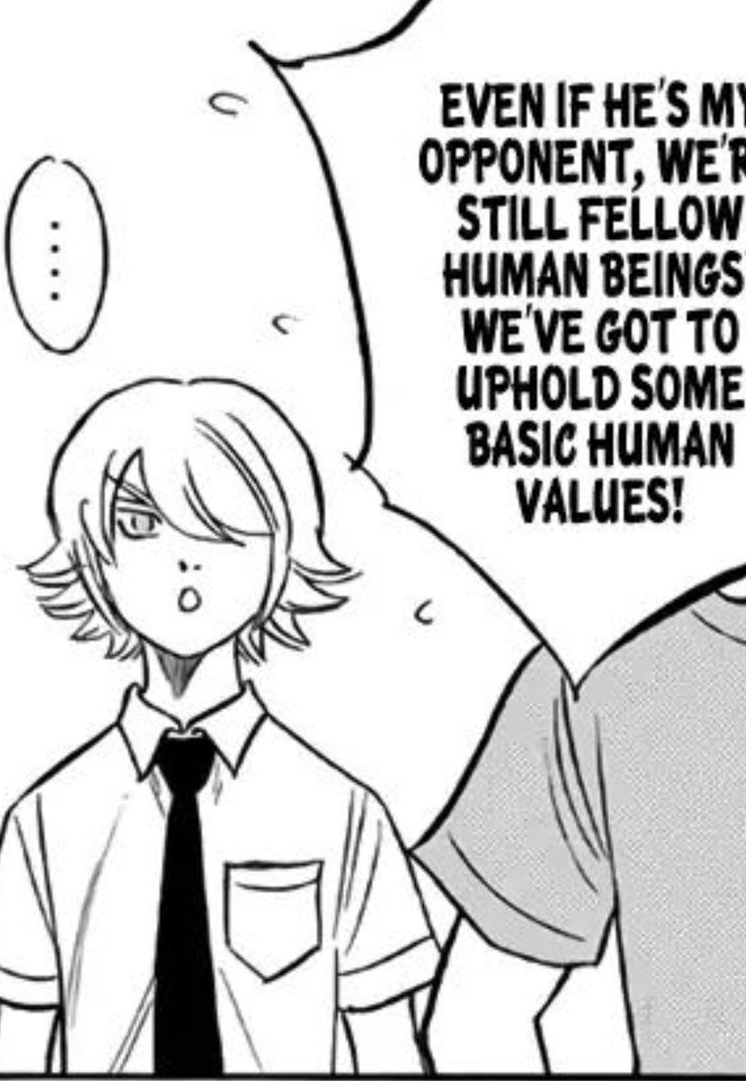 Look okumura just passing judgement towards sawamura’s friendship with amahisa