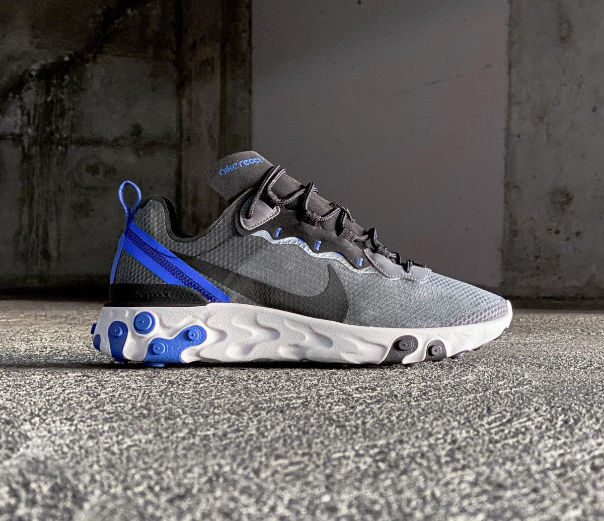 nike react element 55 racer blue