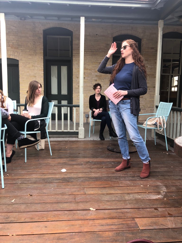 QuarterlyWest's tweet image. We're so thankful to all the people who came out to our #awp20 reading with @WH_Review We hope to see you again next year!