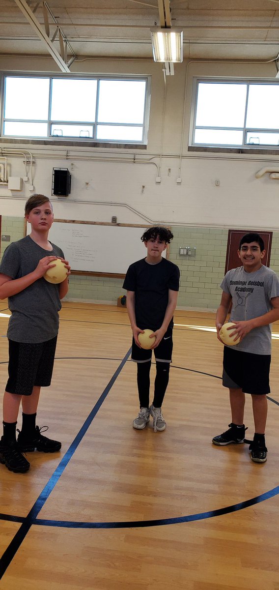 lrogersPE's tweet photo. Pacman tag is always an awesome warm up game! I also modified it so if you were tagged, you still had a chance to get back in. It was a lot of fun! 😂 @205Lombard https://t.co/n3YwLUUnri