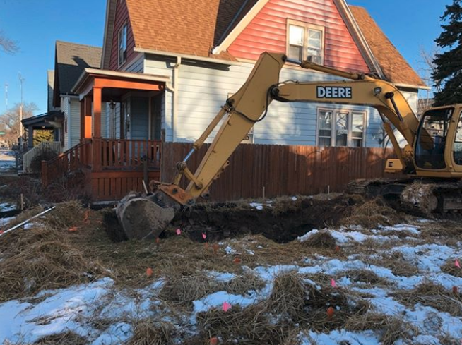 lemelhomes's tweet photo. Work in process of our Milwaukee East Side new home build. #customhomebuilder #milwaukeehome #mkeeastside #milwaukeeliving #milwaukeelife https://t.co/aL7zNfiPot