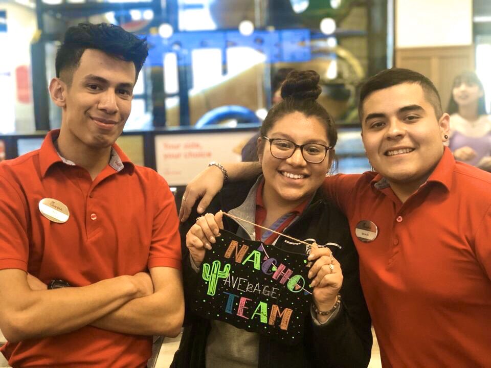 CFANBeltline's tweet photo. Had the pleasure of celebrating our team this weekend with Employee Appreciation Day! Every day we get to be #ServingIrving with this team is a gift! #WeAreCFANorthBeltline #IrvingProud #ThankYou #TacoBoutAnAwesomeTeam #NachoAverageTeam https://t.co/iW5i9NPDm6