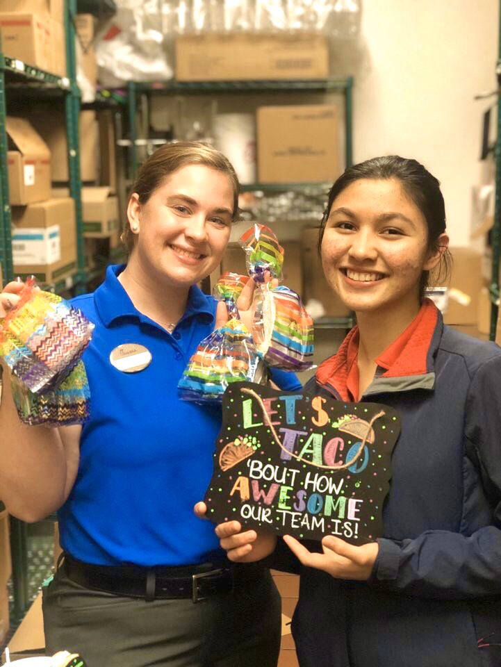 CFANBeltline's tweet photo. Had the pleasure of celebrating our team this weekend with Employee Appreciation Day! Every day we get to be #ServingIrving with this team is a gift! #WeAreCFANorthBeltline #IrvingProud #ThankYou #TacoBoutAnAwesomeTeam #NachoAverageTeam https://t.co/iW5i9NPDm6