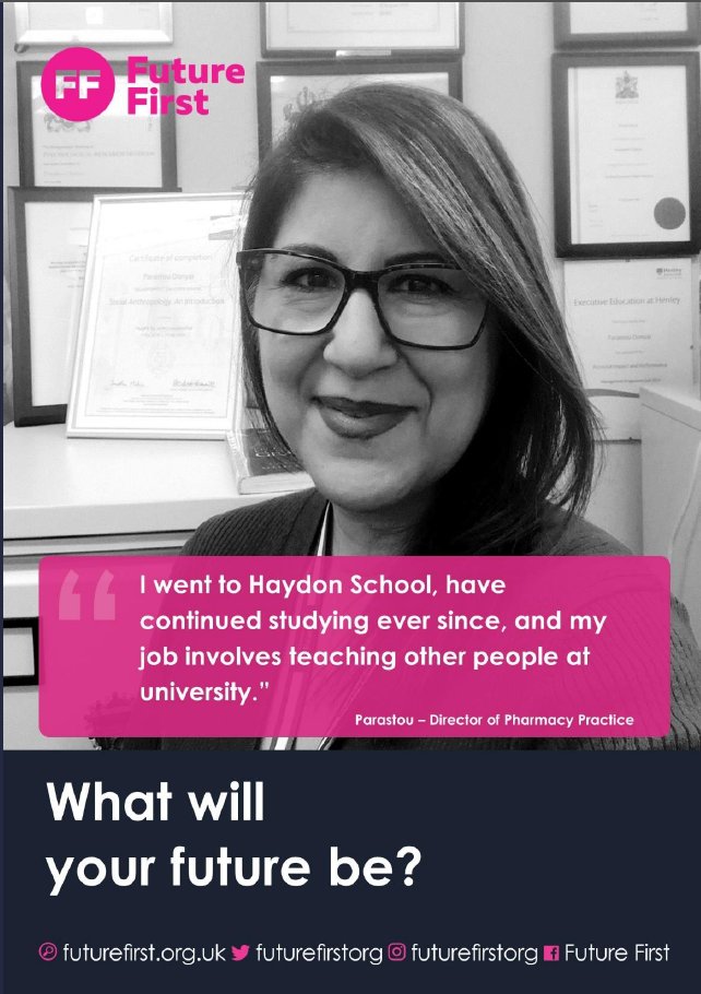 Another great alumnus from Haydon School #WeAreHaydon #HaydonAlumni