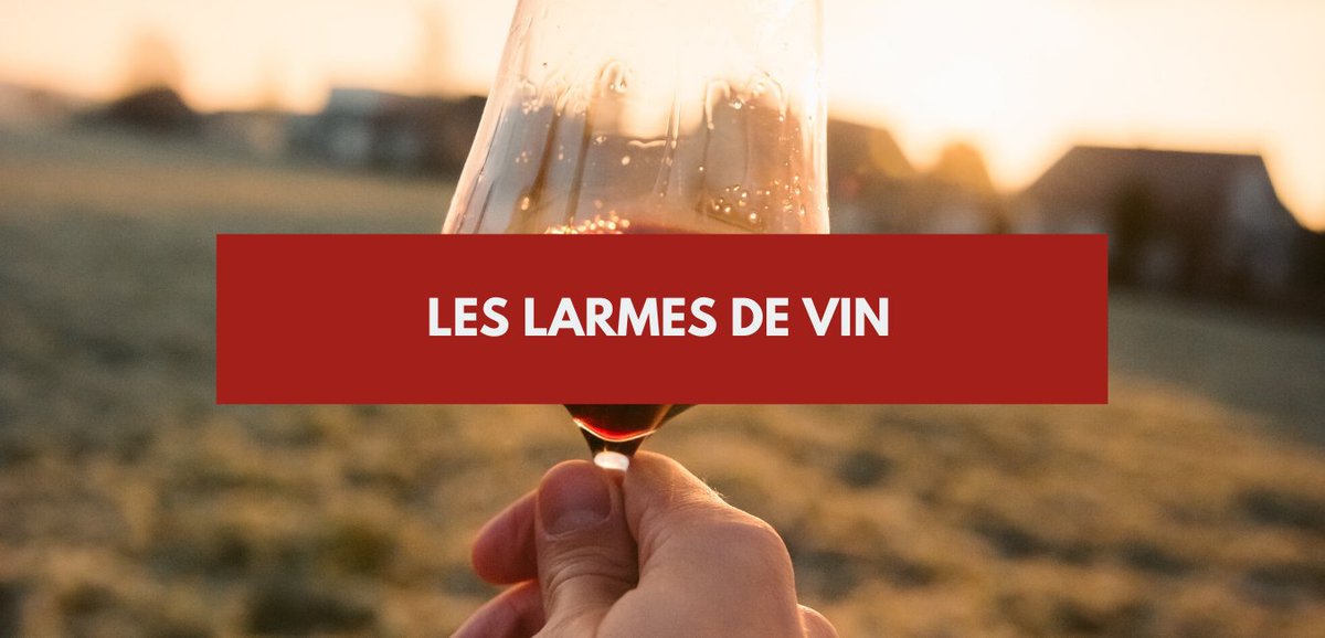 Vin_survin's tweet photo. Les larmes de vin, vous connaissez ? 😥 Vous ne serez plus perdus grâce à cet article. À vous la grande classe du commentaire de dégustation !
▶️ ▶️ https://t.co/DkNIRUsFFu ◀️ ◀️ https://t.co/Jp9FkWb26Z