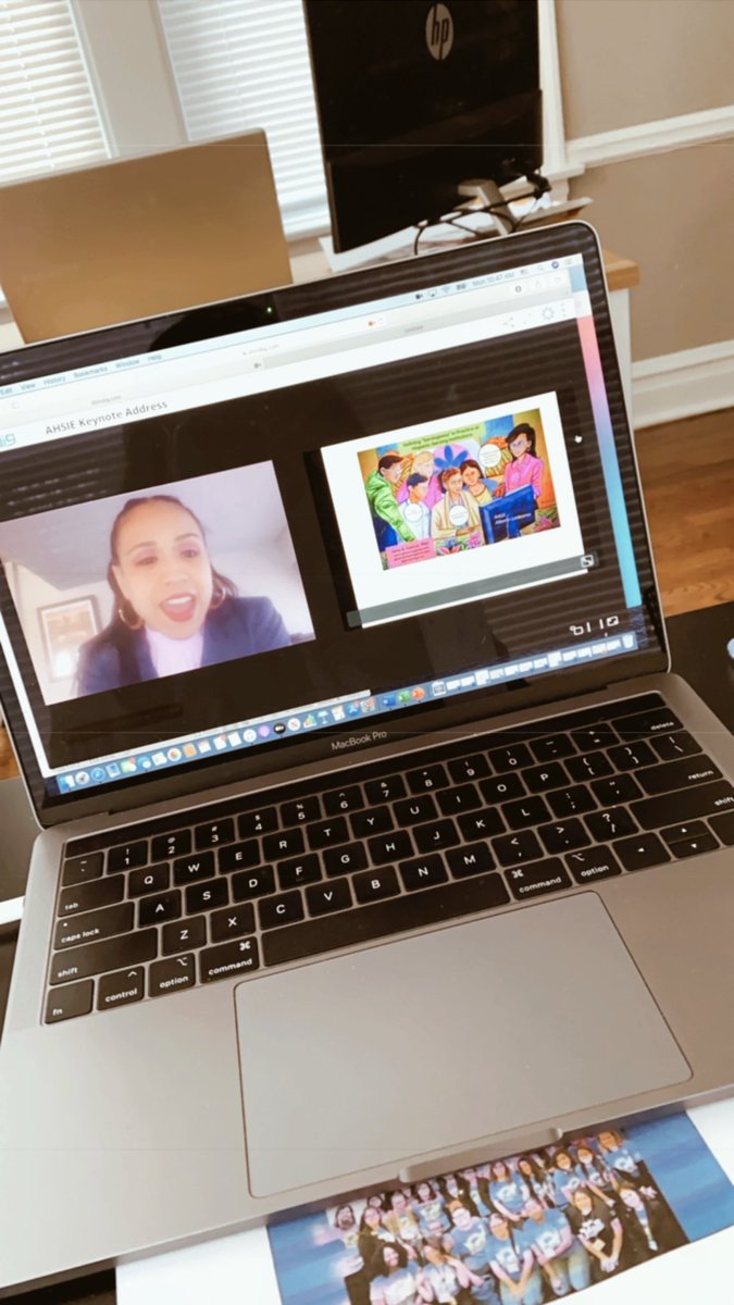mel_flores's tweet image. Keynote address with @GinaAnnGarcia at the @ahsieducators virtual conference! #hsis #hispanicservinginstitution #servingness
