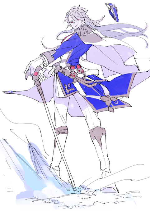 杖から氷バババの妄想で盛りあがってたら友達も描いてくれたので泣きながら晒すね(かわいい～～～～)(プリンセスじゃん…) 