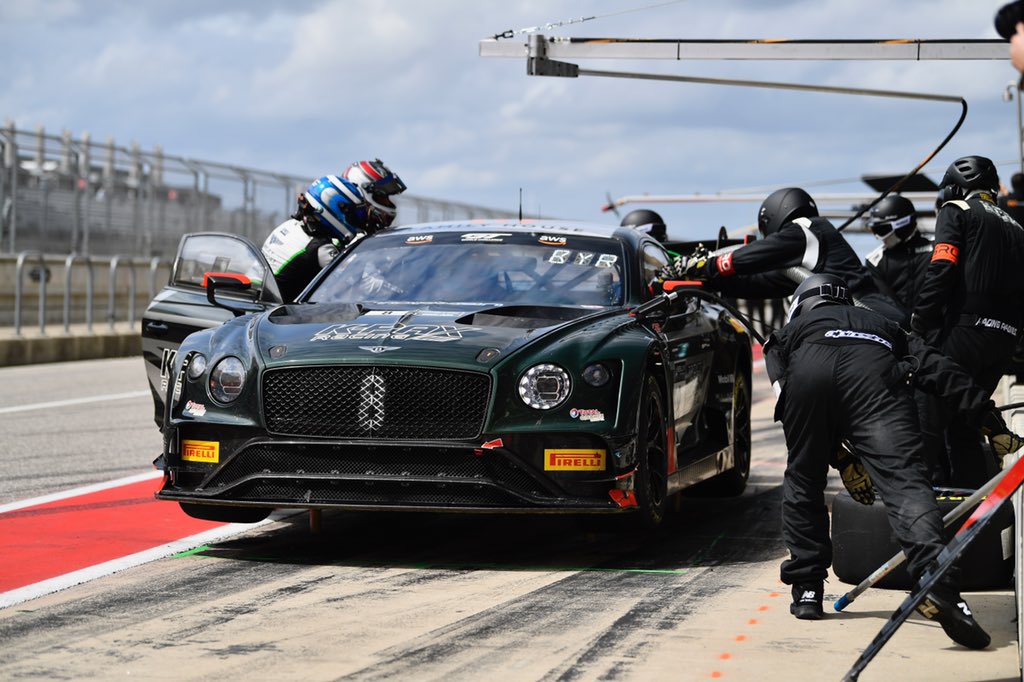 GuyCosmo's tweet photo. A tough weekend at @COTA was not the debut we had in mind with @KPAXracing &amp; @BentleyRacing. We’ve got a lot of work to do but we’ll definitely come back stronger. Next rounds: @CTMPOfficial May 15-17. #BringTheThunder #GTWorldChAm #Bentley #ContinentalGT3 #KPAXracing #GTCOTA https://t.co/66yytvLeQq