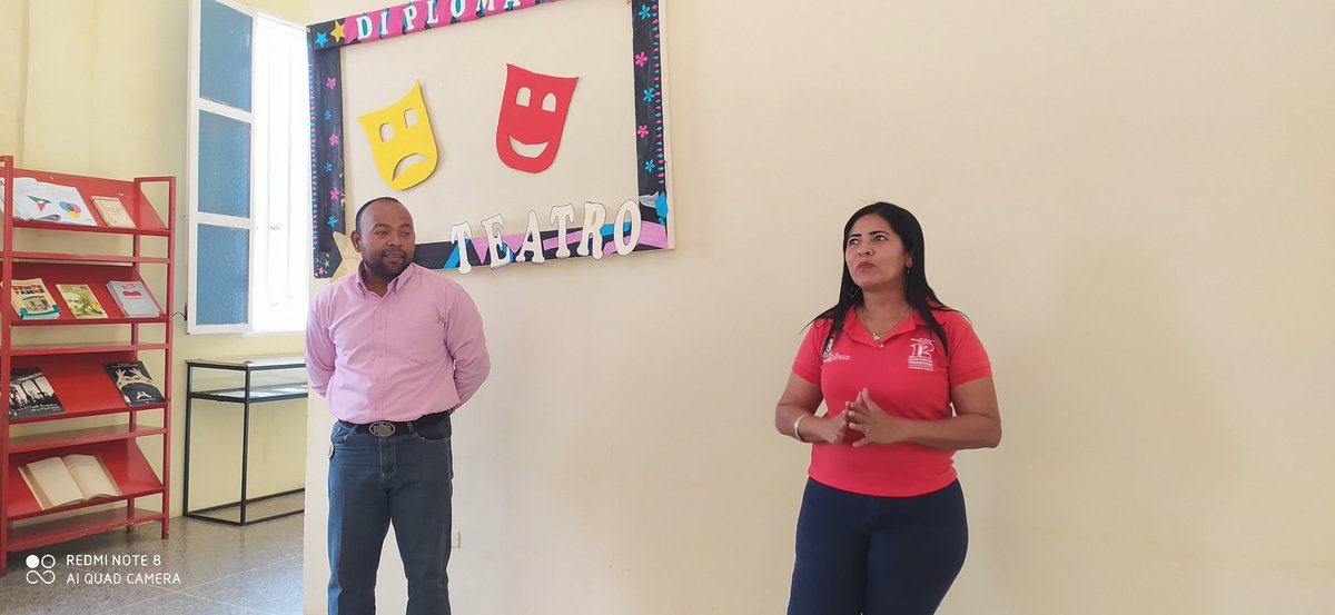 Comunal15's tweet photo. #09 de Marzo  #PrensaEducativaComunal15. Informa:  Bajo Instrucciones de Nuestro Jefe De Zona Educativa profesor José Muñoz y  La Supervisora de La Red Educativa Comunal Nro 15 MSC Magalis Ibarra. Se desarrolla el Lanzamiento del Diplomado de Teatro. #teatro#cultura#Mellado. https://t.co/MZ1y4Mm6Qp
